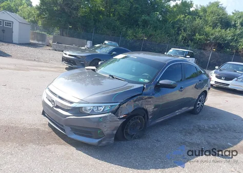 2016 Honda Civic Lx z USA, uszkodzony, nr VIN 19XFC2F53GE201456